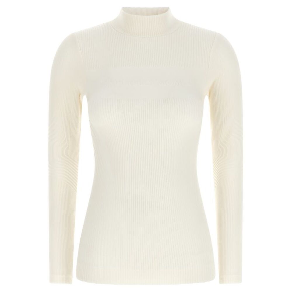 PERFECT MOMENT White Lycra Women's Cardigan
